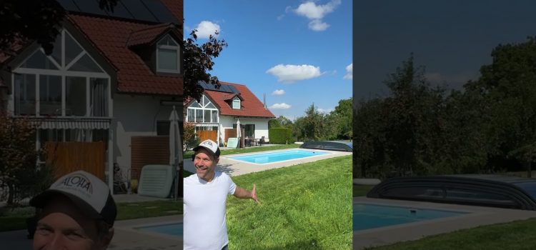 Pool aus einer Hand von Desjoyaux